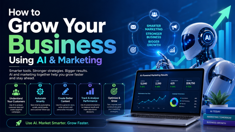 How to grow your business using Ai & Marketing?